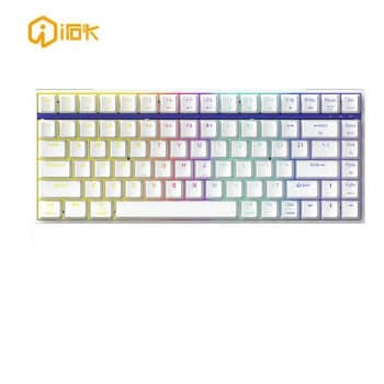 Pre-Order IROK ZN84 Mechanical Keyboard White Blue / Red switch