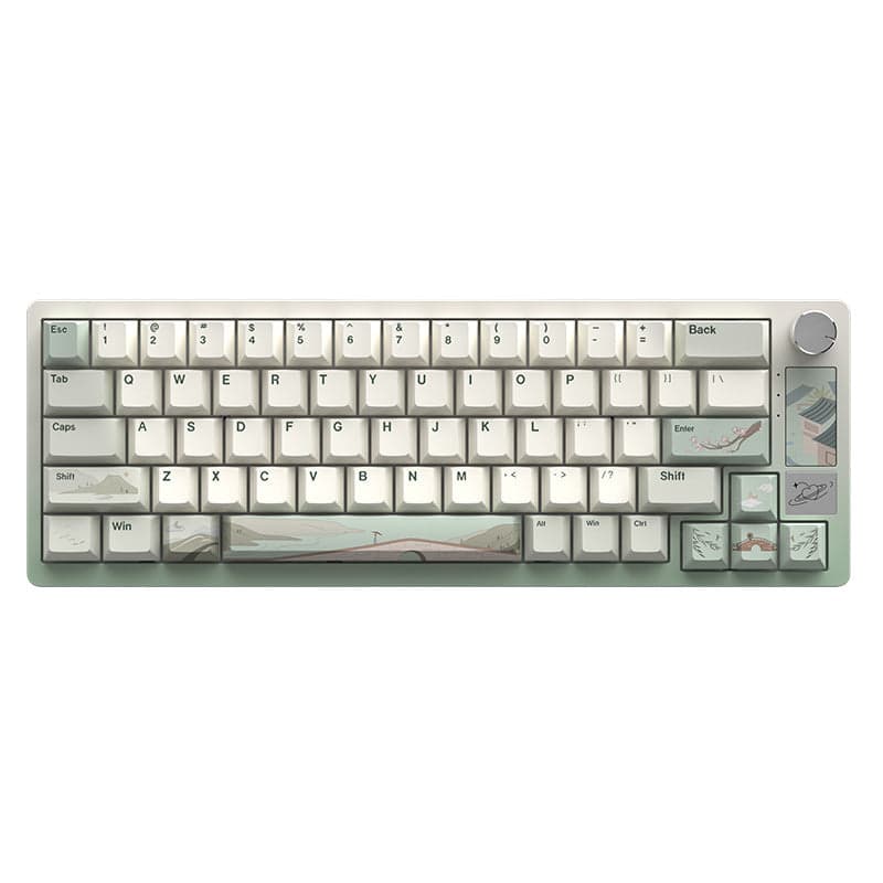 Pre-Order YUNZII Spring Tea Cherry Profile Keycap Set