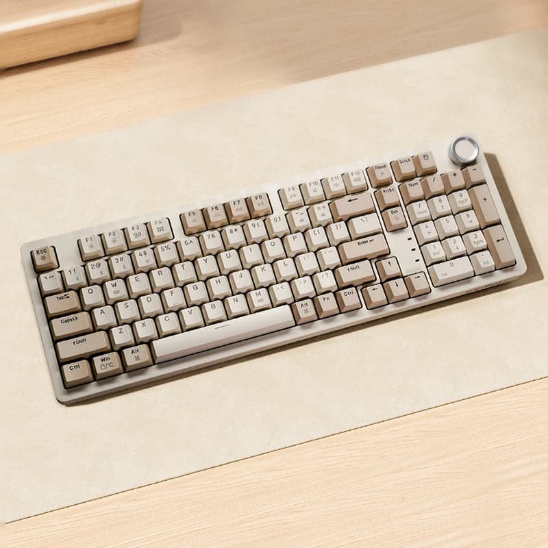 JAMESDONKEY RS2 Gasket Mechanical Keyboard Gateron Brown Tactile